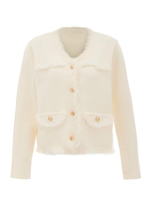 NAEMI Cardigan  uldhvid