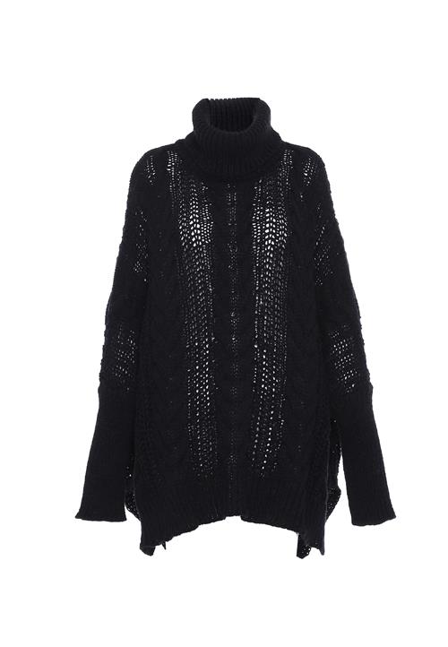 faina Pullover  sort