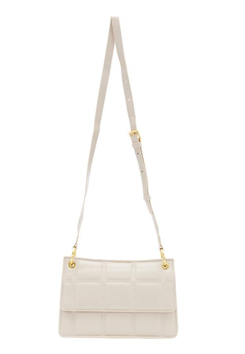 faina Skuldertaske  ensian / uldhvid