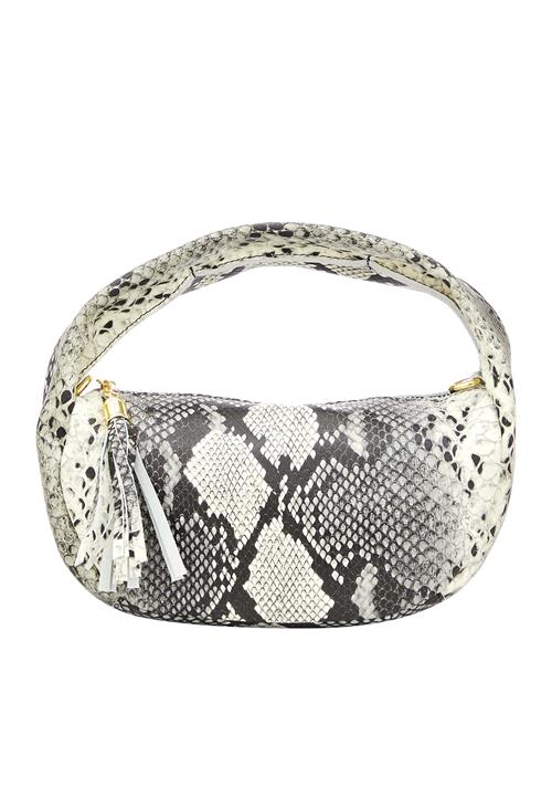 faina Håndtaske  grå / sort