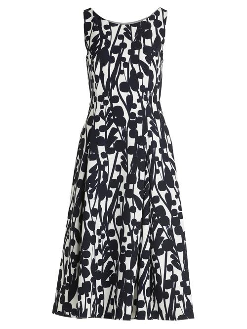 Vera Mont Kjole  sort / hvid