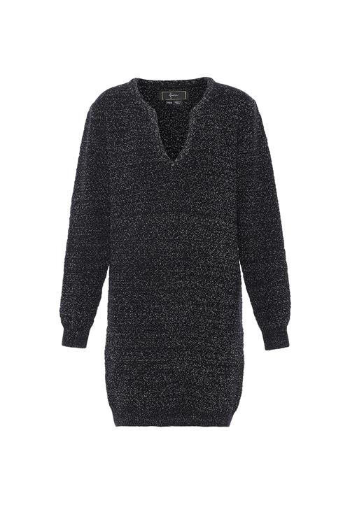 faina Strikkjole  sort