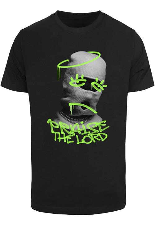 Se Mister Tee Bluser & t-shirts 'Praise The Lord'  grå / lysegrå / lysegrøn / sort hos About You