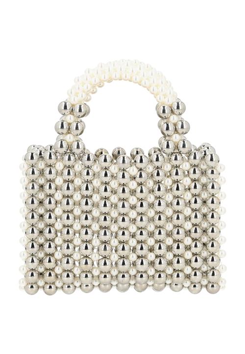 myMo at night Håndtaske  sølv / perlehvid