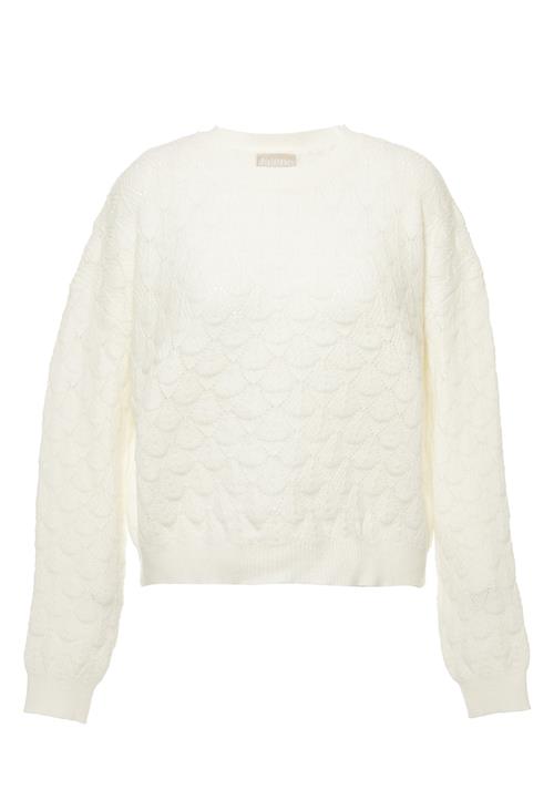 Jalene Pullover  uldhvid