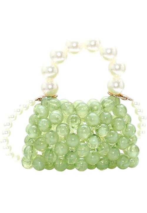 myMo at night Håndtaske  grøn / hvid