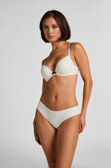 Hunkemöller Brasiliansk mikrotrusse Hvid