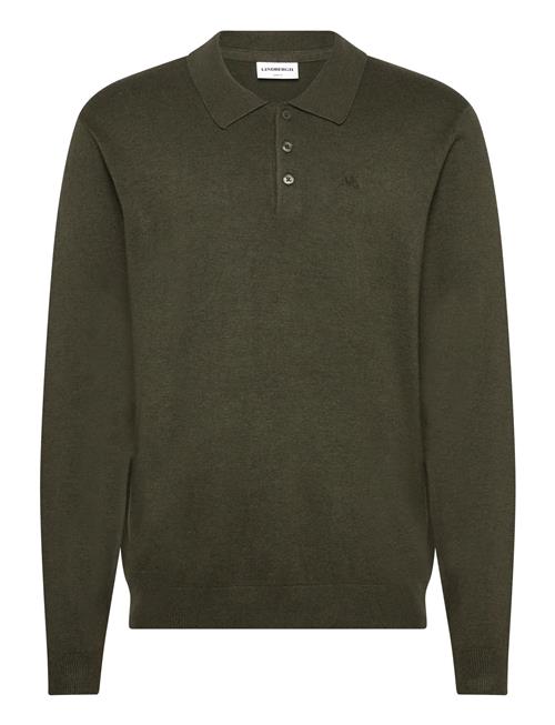 Lindbergh | Long Sleeve Knitted Poloshirt | M