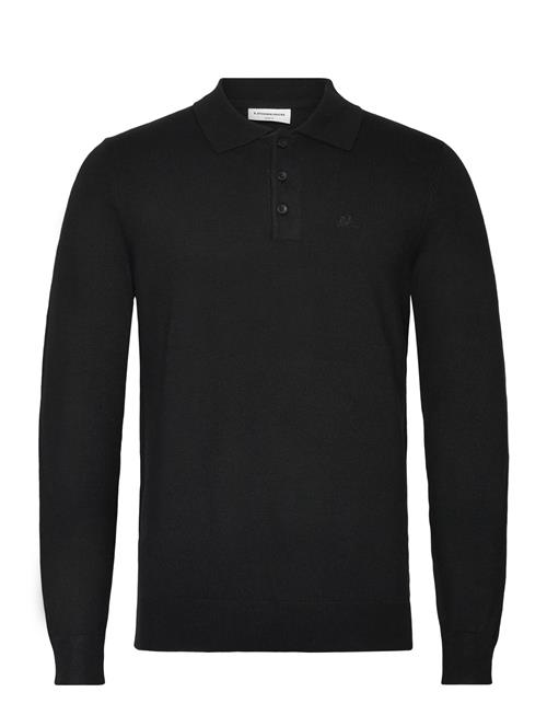 Lindbergh | Long Sleeve Knitted Poloshirt | L