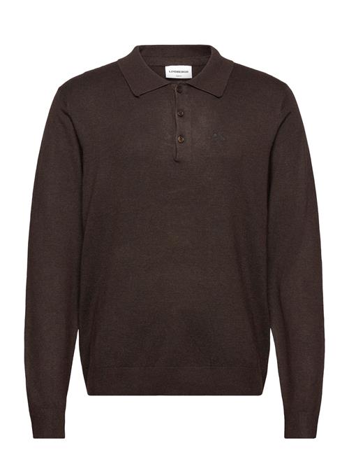 Lindbergh | Long Sleeve Knitted Poloshirt | XL