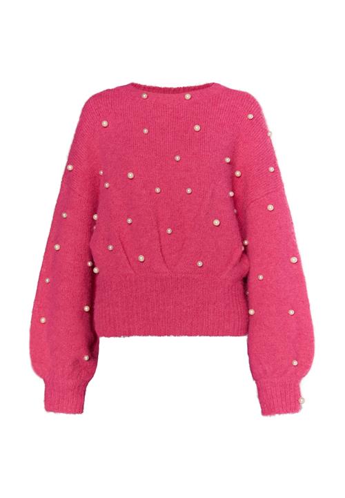faina Pullover 'Dulcey'  pink / perlehvid