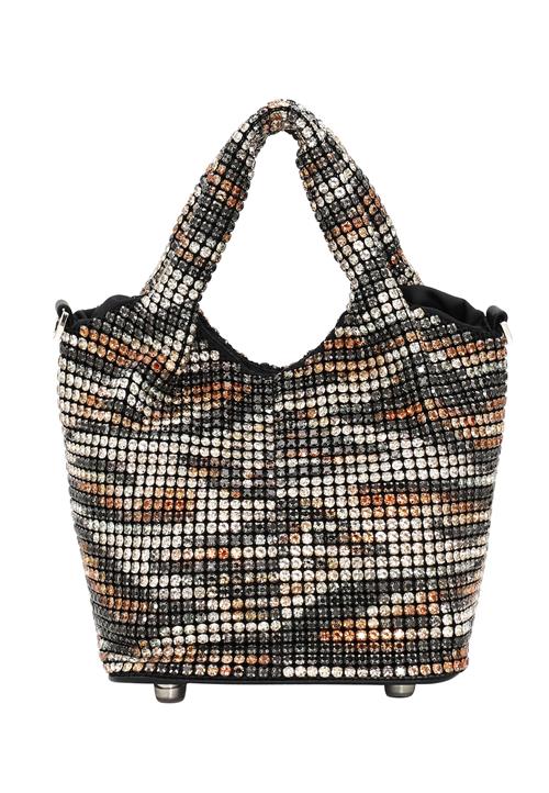 myMo at night Håndtaske  cognac / antracit / hvid