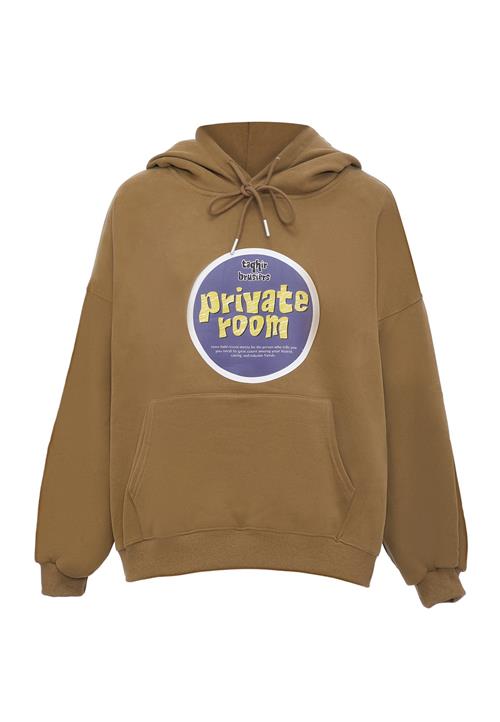 HOMEBASE Sweatshirt  lysebrun / lysegul / mørkelilla / hvid