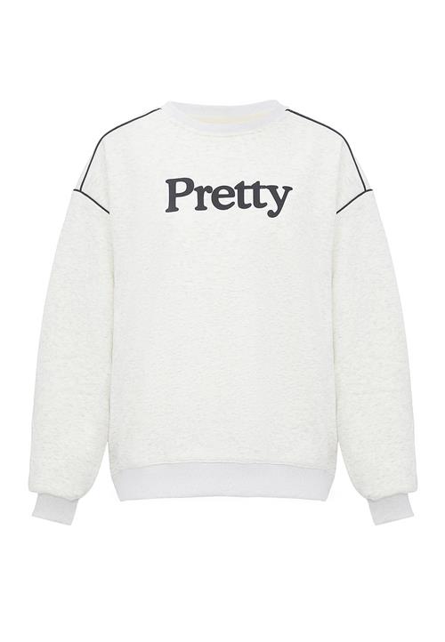 HOMEBASE Sweatshirt  sort / uldhvid