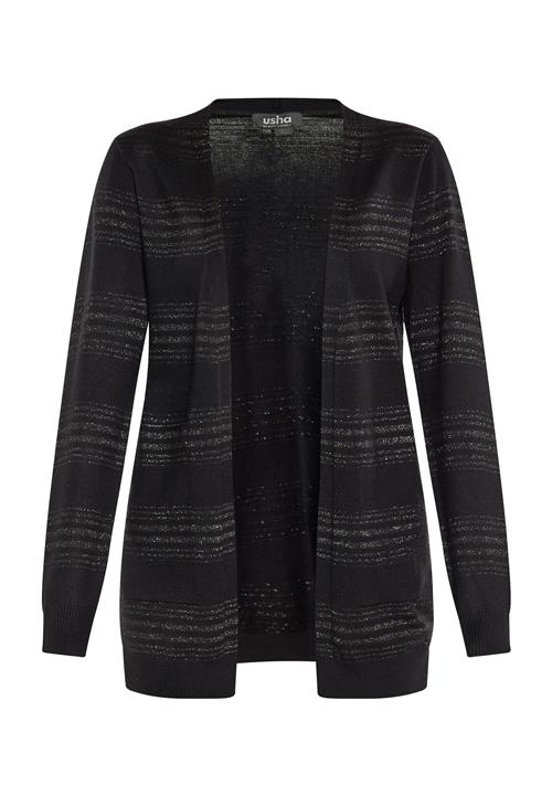 usha BLACK LABEL Cardigan  lysebeige / sort