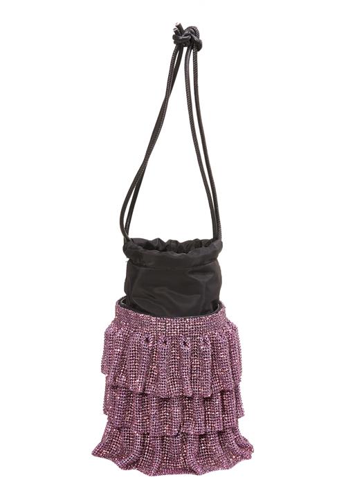 NAEMI Skuldertaske  lilla / sort