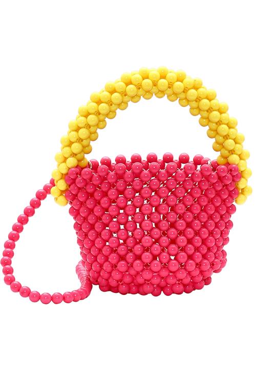 myMo at night Håndtaske  gul / pink