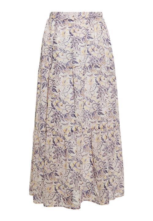 faina Nederdel  citron / brombær / hvid