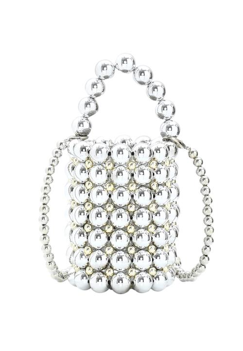 Koosh Håndtaske  sølv