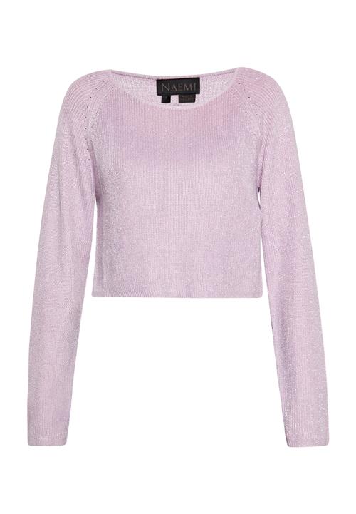 NAEMI Pullover  lilla / sølv