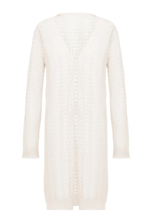 LEOMIA Cardigan  uldhvid