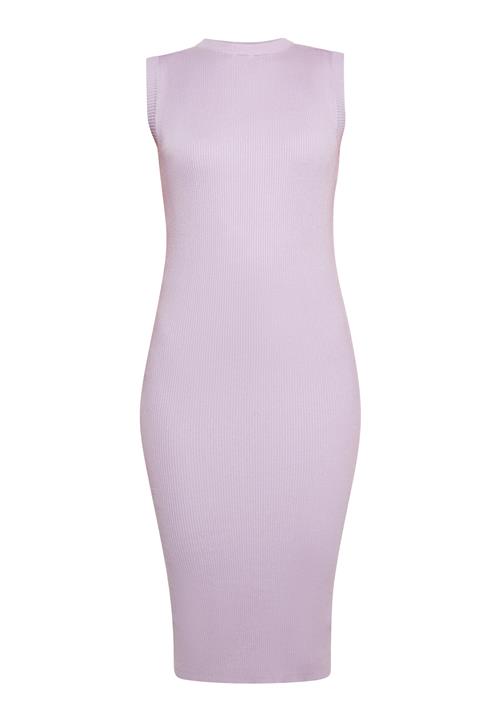 NAEMI Strikkjole  lilla