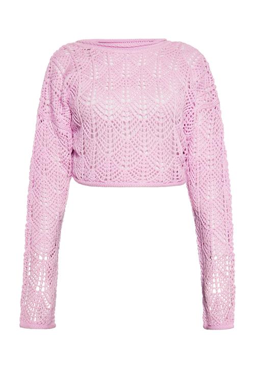 swirly Pullover  lys pink