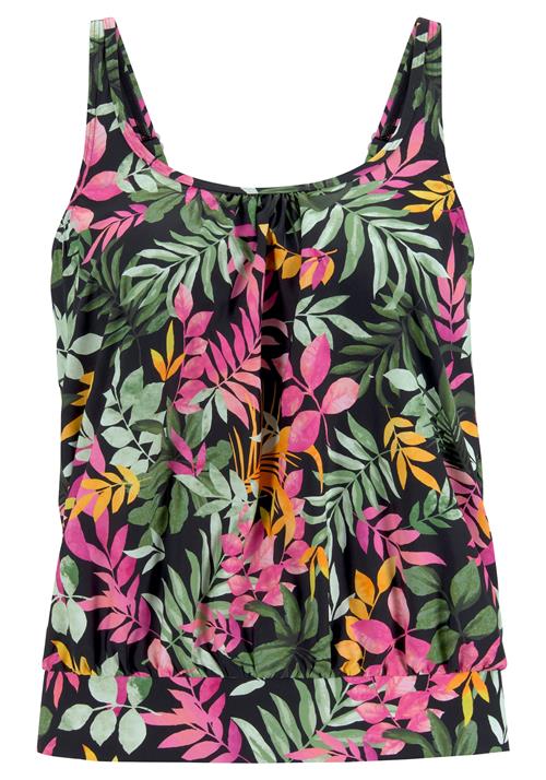 VIVANCE Tankini-overdel  blandingsfarvet / sort