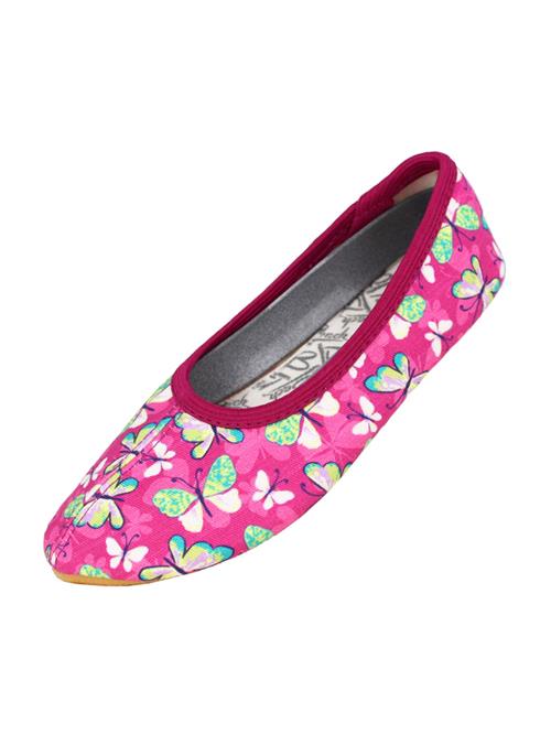 BECK Ballerinasko 'Harmonie'  oliven / smaragd / lilla / pink