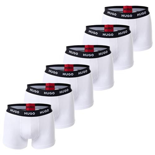 HUGO Boksershorts  rød / sort / hvid