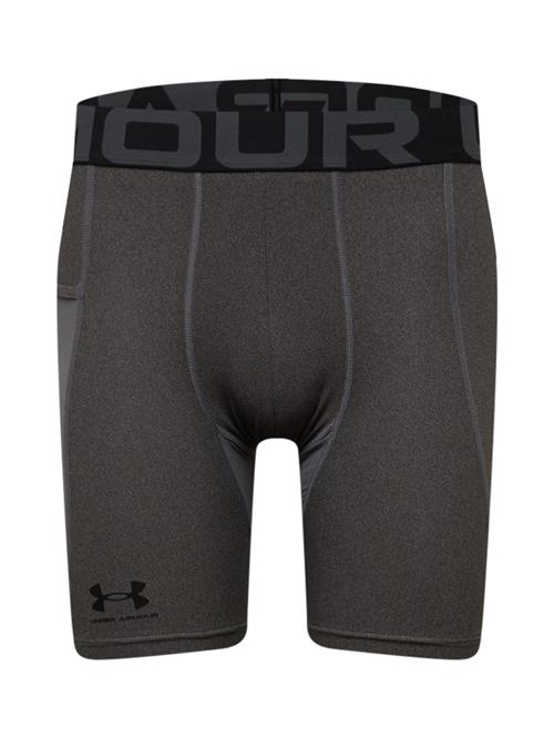 UNDER ARMOUR Sportsbukser  mørkegrå / sort