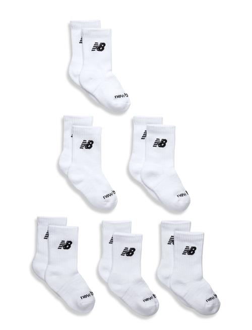 New Balance | Youth Daily Essentials Cushion Crew Socks 6 Pack | 23-28