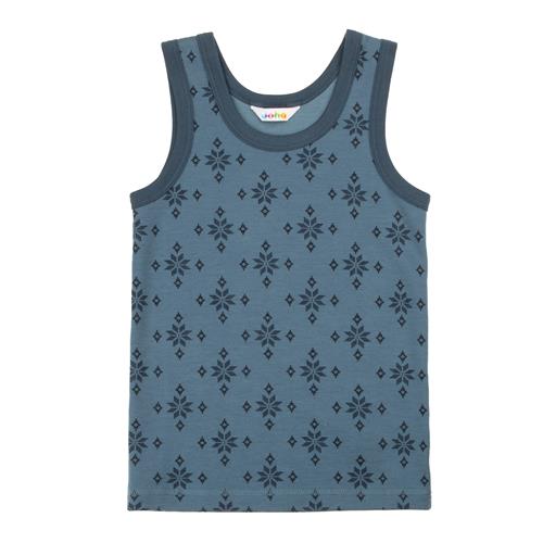 Joha Undertrøje I Uld Blue  Blue-120 cm  Blå  120 cm  mand