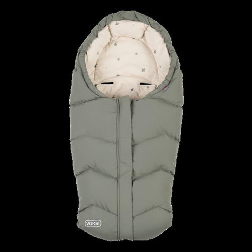 Voksi Voksi® Move Fodpose Til Bilsæde Meadow Green  Meadow Green One Size Wool, Down Grøn  One Size 0-18 Months unisex