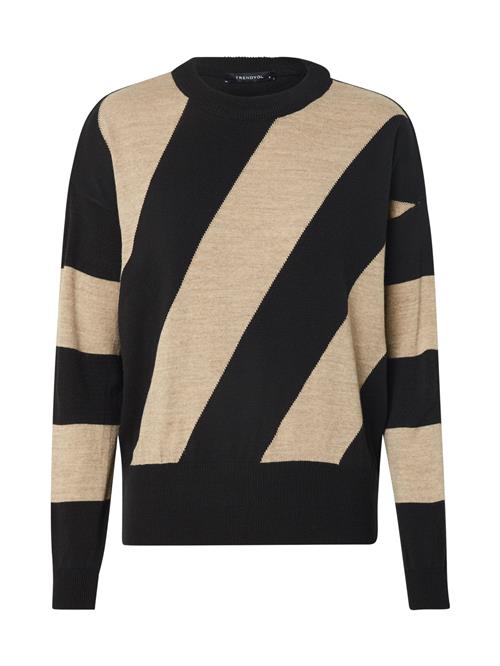 Trendyol Pullover  beige / sort