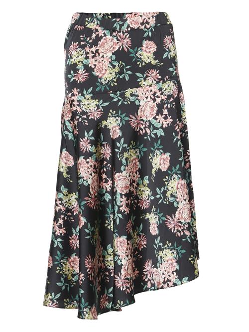 KOROSHI Nederdel  beige / pastelgrøn / pastelpink / sort