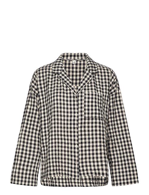 Lindex | Pyjamasskjorte I Seersucker | M