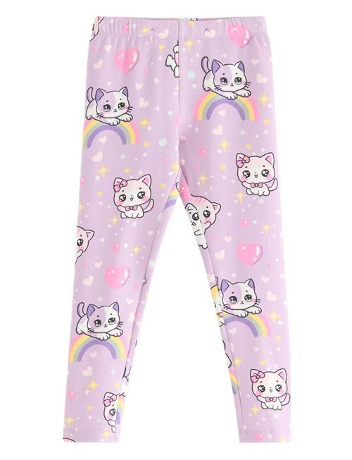 Lindex | Leggings Br Inside Aop Cats A | 104
