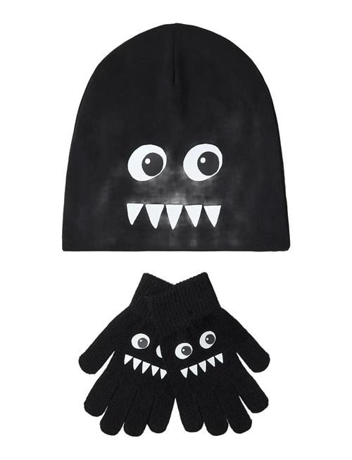 Lindex | Jersey Beanie And Magic Gloves | 2-4