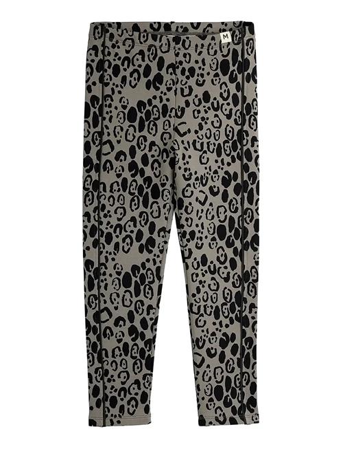 Mini Rodini | Leopard Aop Brushed Jersey Leggings | 92/98