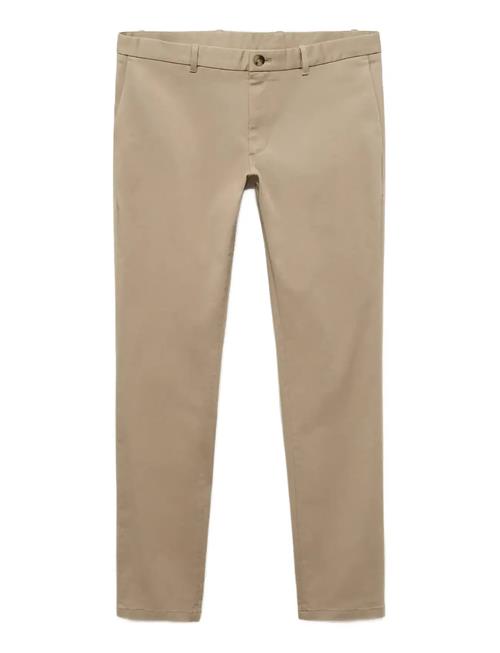 Mango | Barna Slim-Fit Twill Chino Trousers | 40