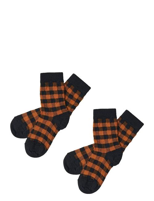 FUB | 2-Pack Check Socks | 22/24