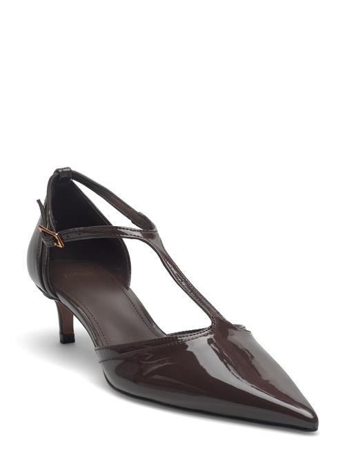 Mango | Kitten-Heel Patent Leather Shoes | 37