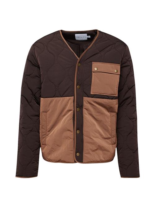 TOPMAN Overgangsjakke  chamois / mørkebrun