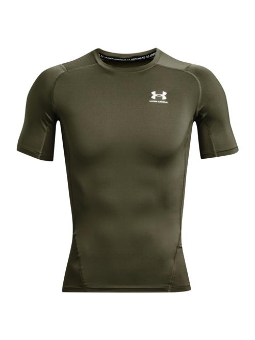 UNDER ARMOUR Funktionsskjorte  oliven / hvid