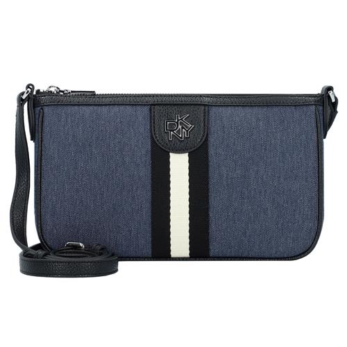 DKNY Skuldertaske 'Carol'  blue denim / sort / hvid