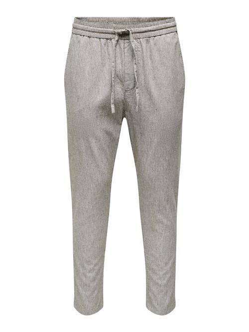 Se Only & Sons Bukser 'Linus'  brun / offwhite ved About You