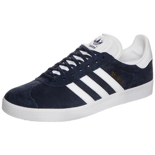 Se ADIDAS ORIGINALS Sneaker low 'Gazelle'  marin / guld / hvid hos About You