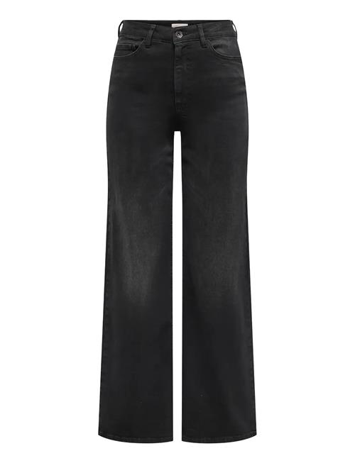 JDY | Jdyfelina-Fina Hw Wide Blk Jeansdnm Noos | M x 30