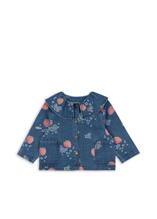 Konges Sløjd GOTS Magot Jakke Med Krave Marmelade Sun  Marmelade Sun 9 months  Blå  9 måneder  kvinde